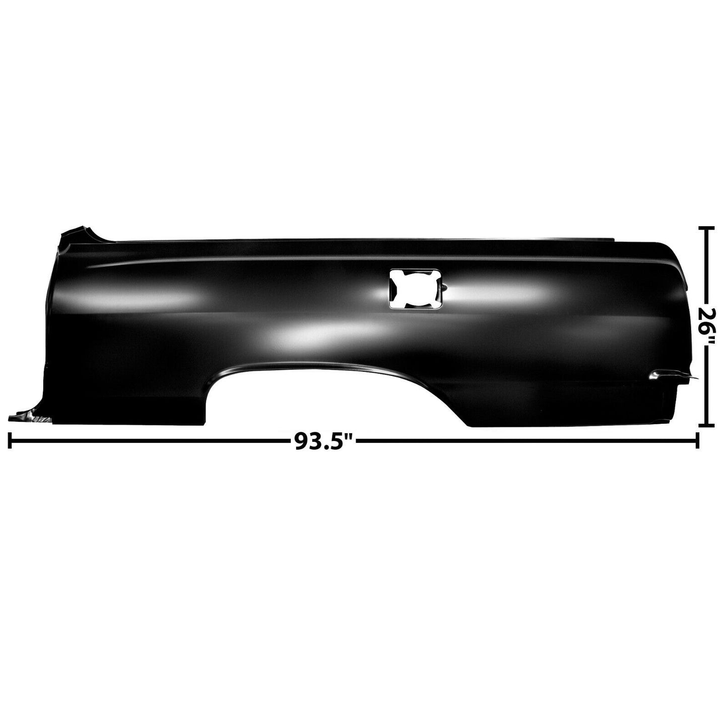 1964 1965 El Camino Quarter Panel Pair Right & Left Side EDP Steel Dynacorn