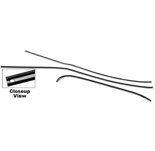 1947~1954 Chevy Pickup Truck  Door Trim Channel/Windlace Retainer Channel Left