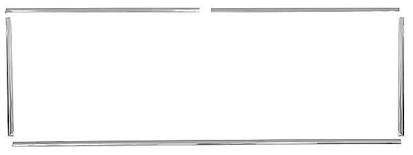 WINDSHIELD MOLDING SET 1966-77 FROD BRONCO 5 PCS SET