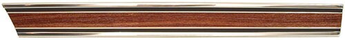 BED MOLDING LOWER FRONT RH  1969-72 CHEVROLET T L/B WOODGRAIN