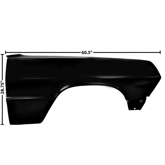 1963 63 Chevrolet Impala Fender Panel Right Side EDP Coated Steel Dynacorn