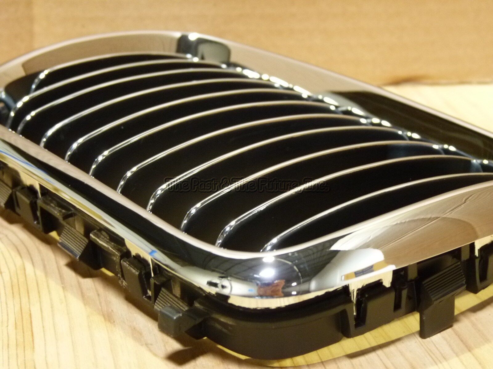 Fit BMW E36 3-Series Aftermarket Front Kidney Grille Grill CHR Black Right