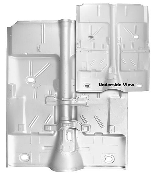 FLOOR PAN COMPLETE  1962-67 AUTO TRANS