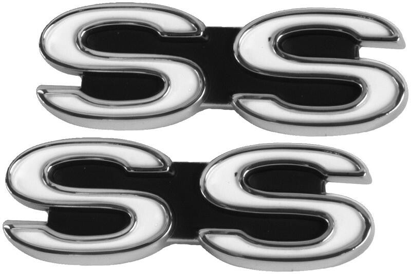 EMBLEM FENDER EMBLEM SS PAIR 68 CHEVROLET CAMARO