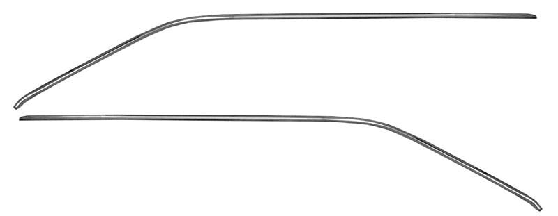 DRIP RAIL MOLDING 2PCS SET 1966-67 CHEVELLE/GTO/CUTLASS/SKYLARK