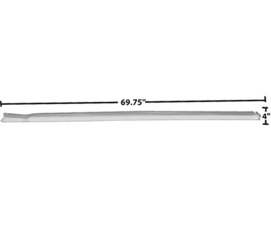 1964 65 66 67 Chevelle Inner Rocker Panel Right Side Weld Through Primer