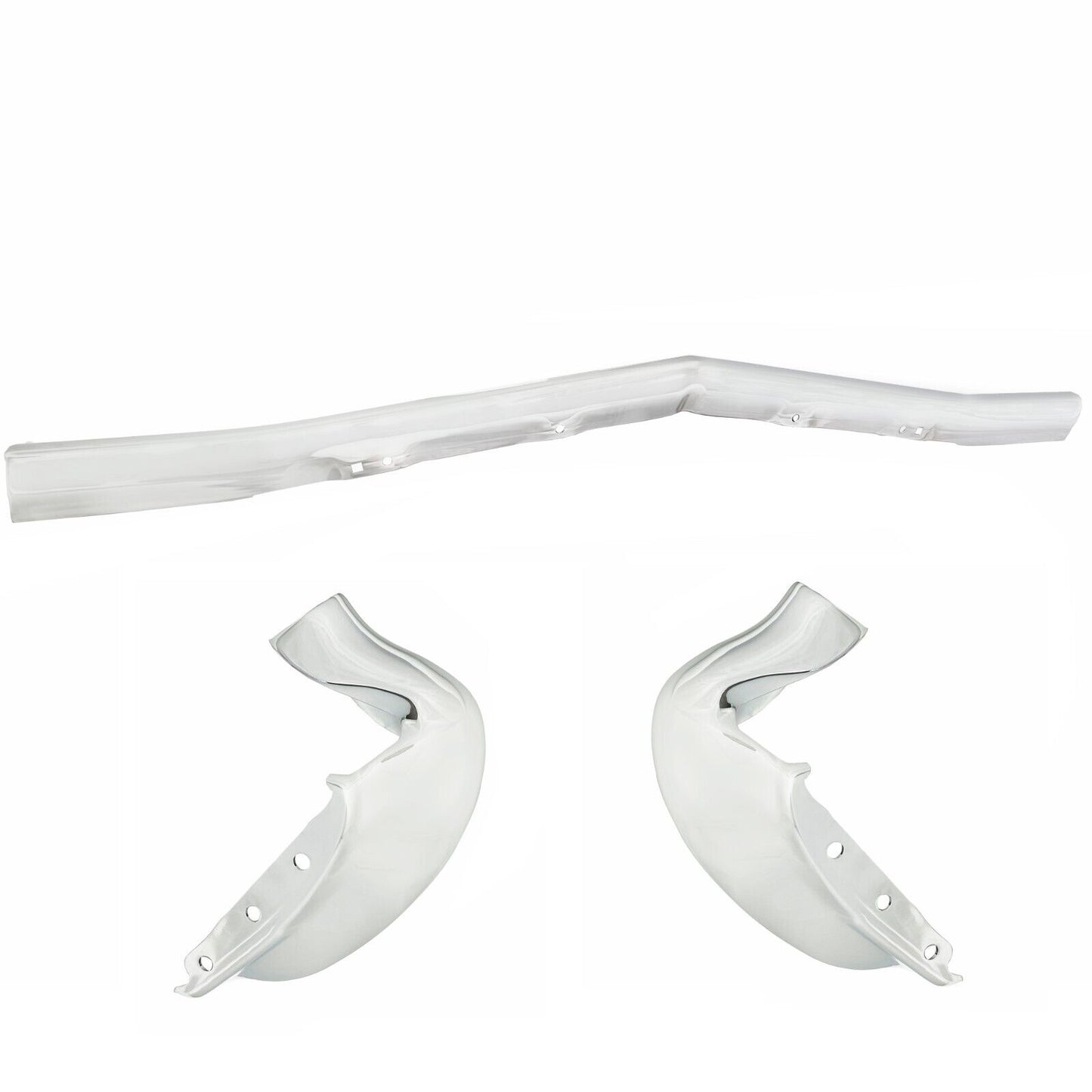 1966 Chevy Impala Front Bumper Heavy Duty Chrome Metal Dynacorn