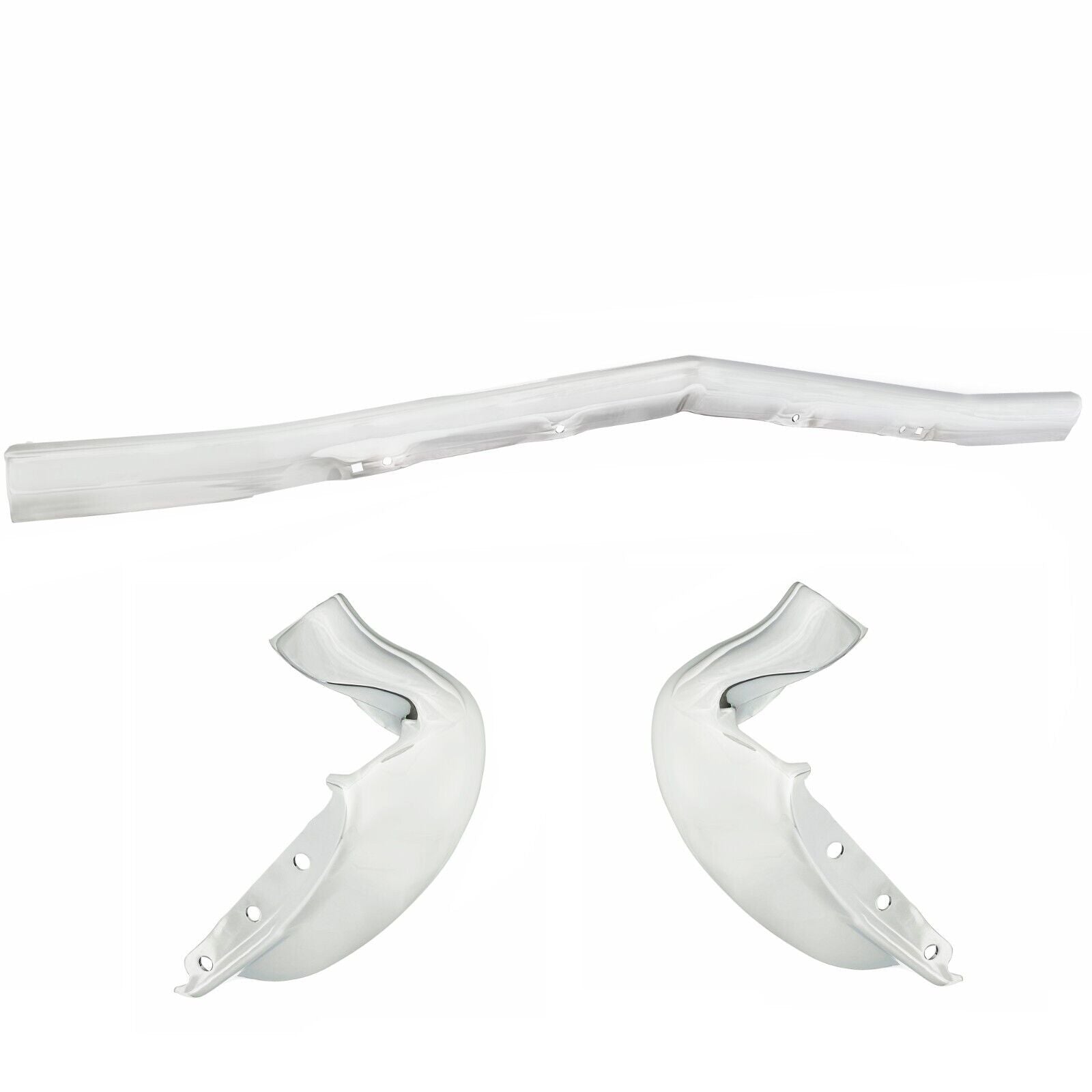 1966 Chevy Impala Front Bumper Heavy Duty Chrome Metal Dynacorn