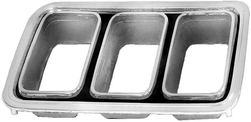 1970 Mustang; Tail Lamp Bezel; Chrome; Passenger Side; RH