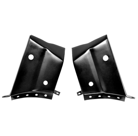 1968 ~ 1972 Chevelle Trunk Hinge Package Shelf Extention Coupe Pair 2 PCS