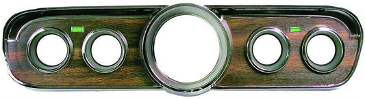 INSTRUMENT BEZEL DELUXE GAUGE STYLE PONY INTERIOR 965-66 MUSTANG