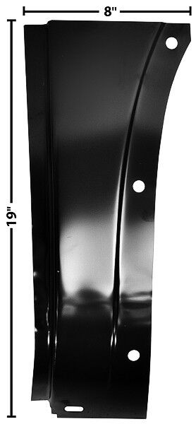 1947~1955 Chevy Pickup Truck Cowl Patch Lower Outer Right Side EDP Steel Dii