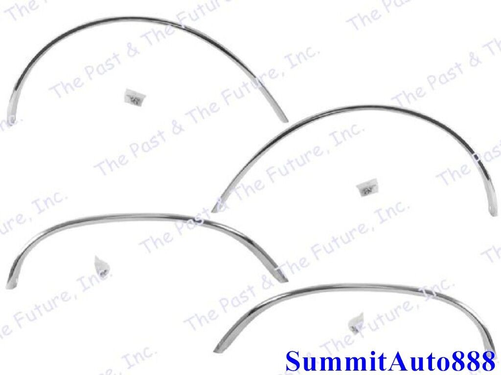 62 63 64 65 Nova Front & Rear Wheel Well Opening Molding  NOMG6265-6+7S