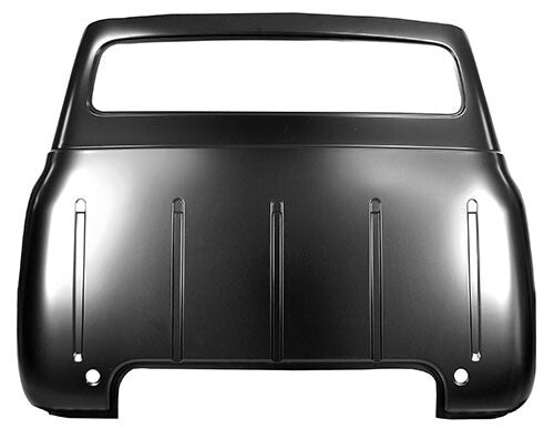 REAR CAB BACK PANEL SMALL WINDOW 1953-55 FORD TRUCK W/O GAS FILLER