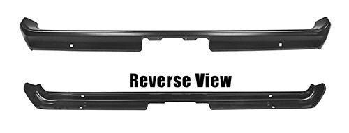 REAR PAINTED BLACK BUMPER 1970-73 FORD MAVERICK/COMET