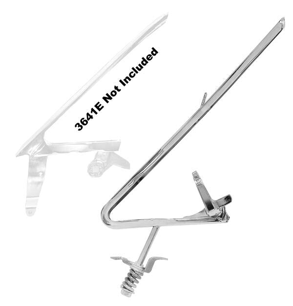 VENT WINDOW TRIM RH W/PIVOT 1965-66 FORD MUSTANG