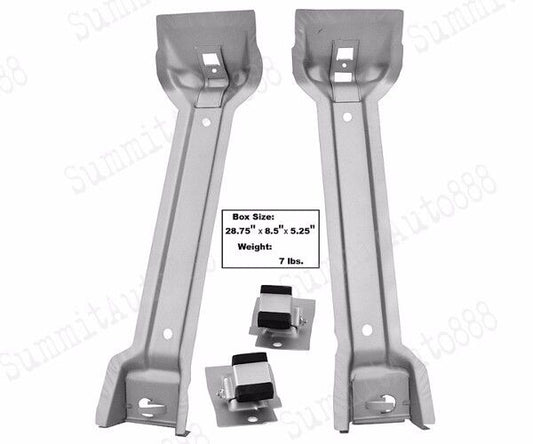 1970 1971 1972 1973 Camaro Fuel Gas Tank Braces 4 Pieces Set Weld Through Primer