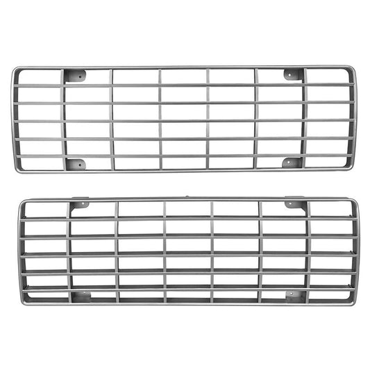 FRONT GRILLE SILVER PAIR 1970 FORD TRUCK