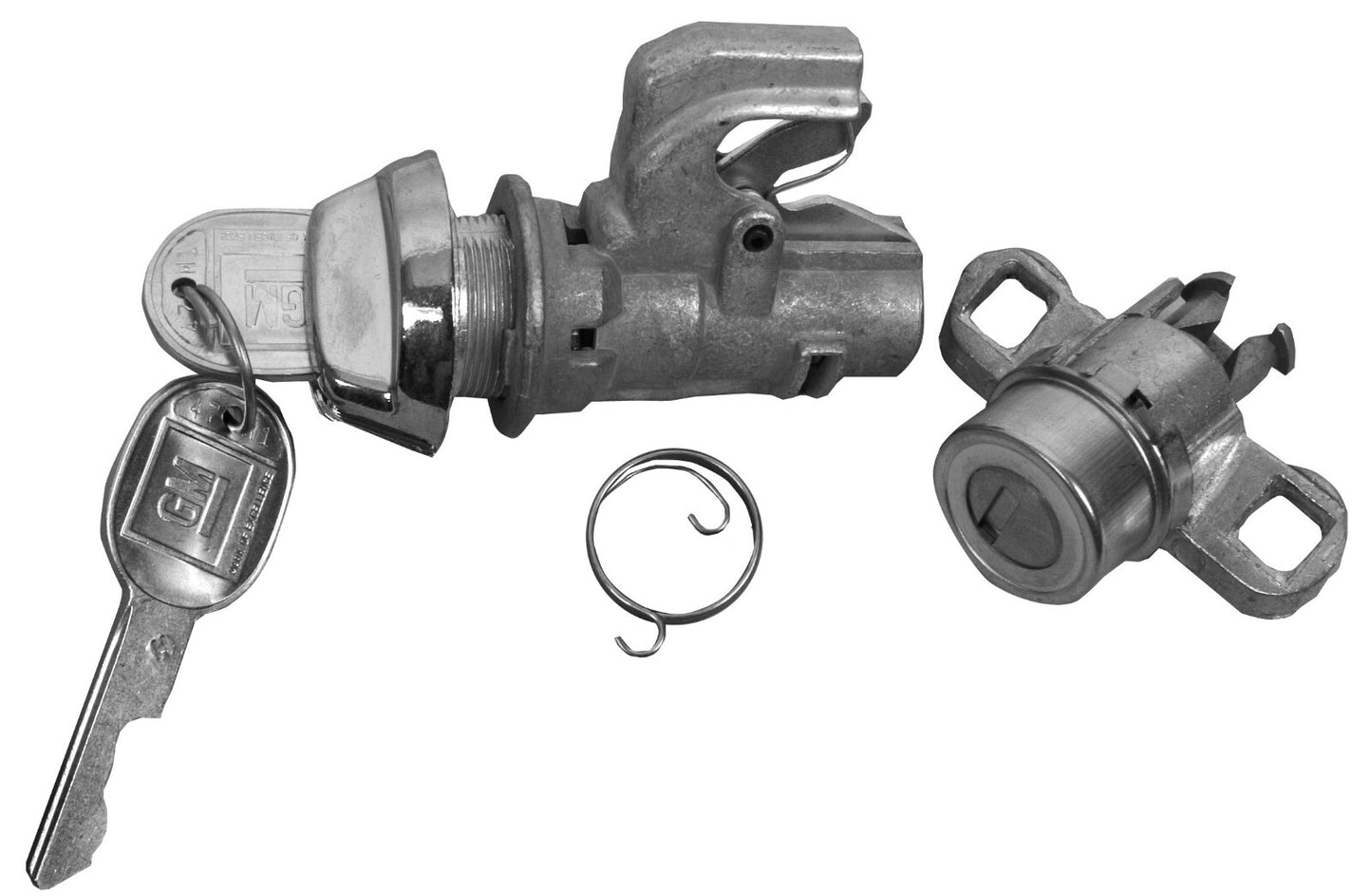 Trunk & Glovebox Lock Kits Later Round Head GM Key 1970~1973 Camaro