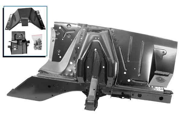 SHOCK TOWER/APRON ASSY LH 1967-68 MUSTANG / COUGAR