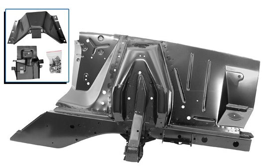 SHOCK TOWER/APRON ASSY LH 1967-68 MUSTANG / COUGAR