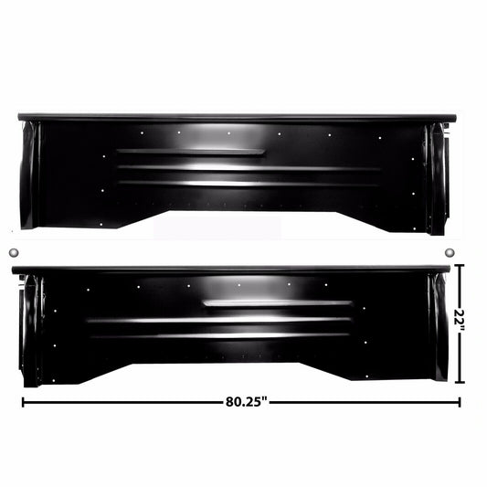 1967 68 69 71 72 Chevy Pickup Truck Bedside Stepside Panel Shortbed Pair 2 PCS