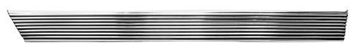 ROCKER MOLDING EXTENTION LH DRIVER SIDE 1966 CHEVROLET EL CAMINO W/CLIPS