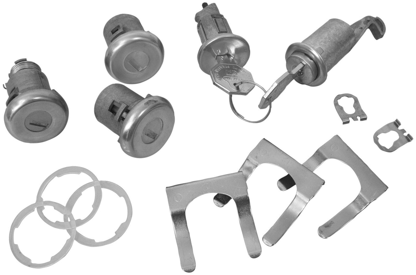 Door, Trunk, Glove Box & Ignition Lock Kit 1968 Chevrolet Camaro