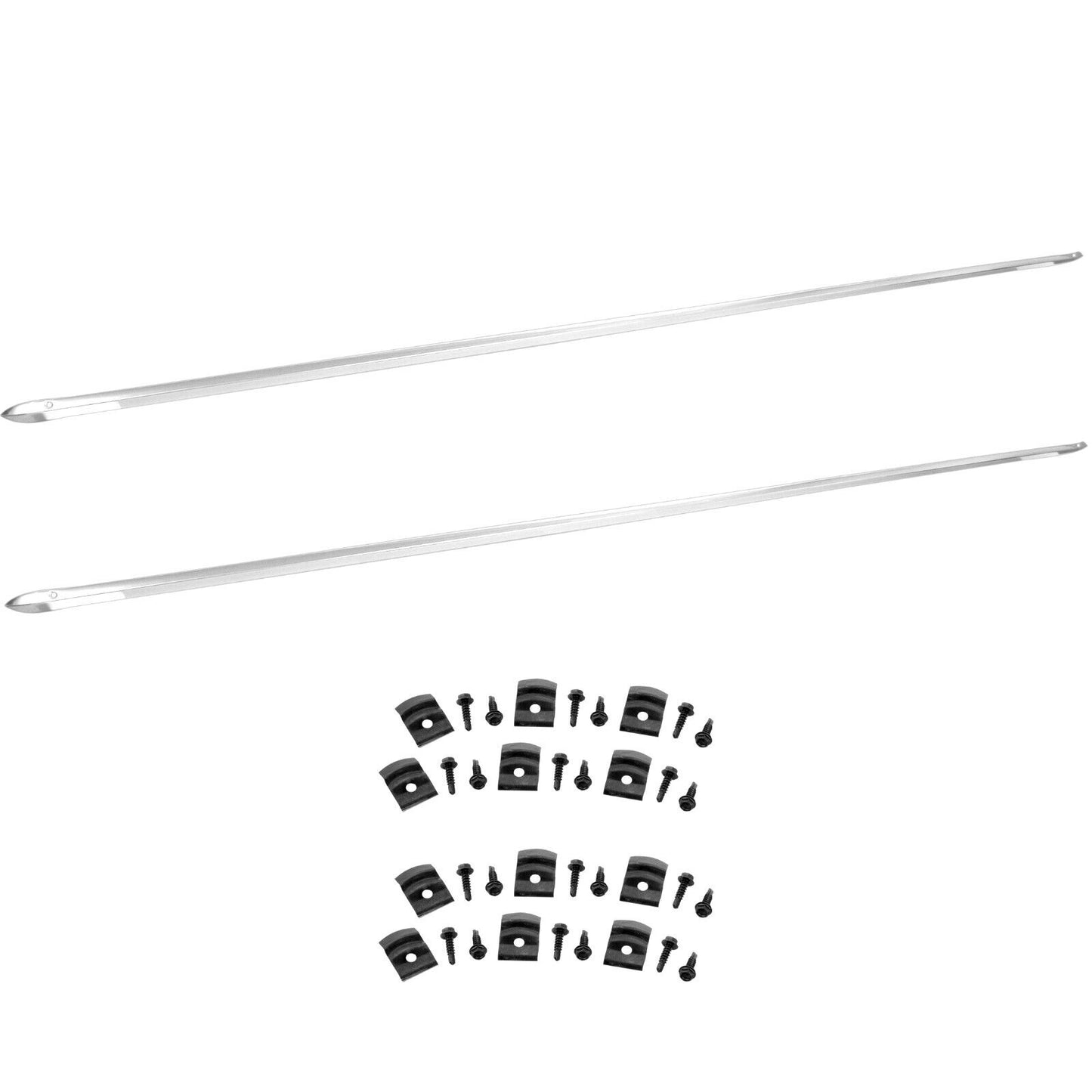 1968 1969 68 69 Chevy Impala Rocker Panel Molding & Clips SS Pair