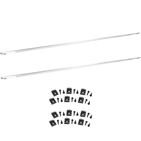 1968 1969 68 69 Chevy Impala Rocker Panel Molding & Clips SS Pair