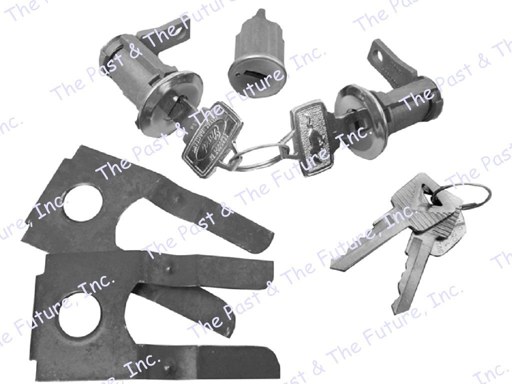 Ignition & Door Lock Kit w/ Pony Keys MSLS6566-2