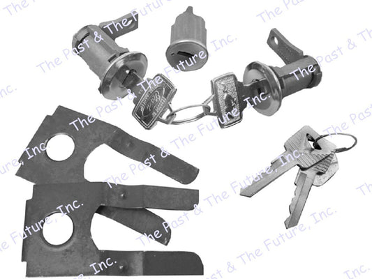 Ignition & Door Lock Kit w/ Pony Keys MSLS6566-2