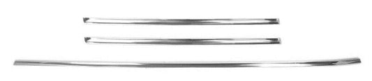 1971-73 Mustang Fastback Windshield Molding 3-Pieces New