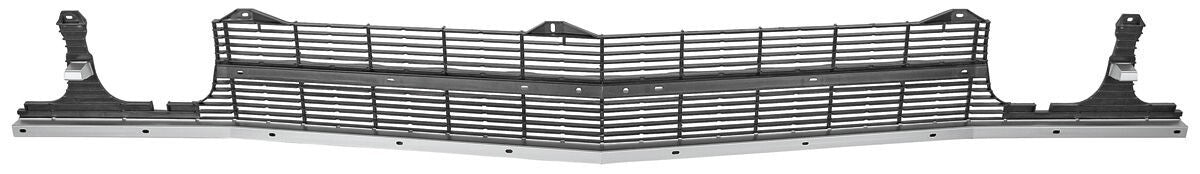 GRILLE W/ MOLDING HOLES  1969 CHEVELLE/EL CAMINO