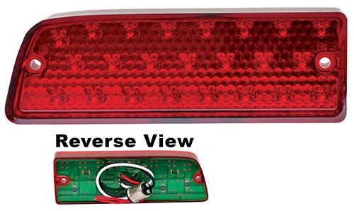 REAR TAIL LAMP ASSEMBLY LH DRIVER SIDE 1964 CHEVROLET CHEVELLE RED (LED)