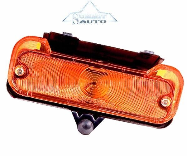 1965 Chevelle El Camino Parking Light Lamp Assembly Amber Lens Left Side