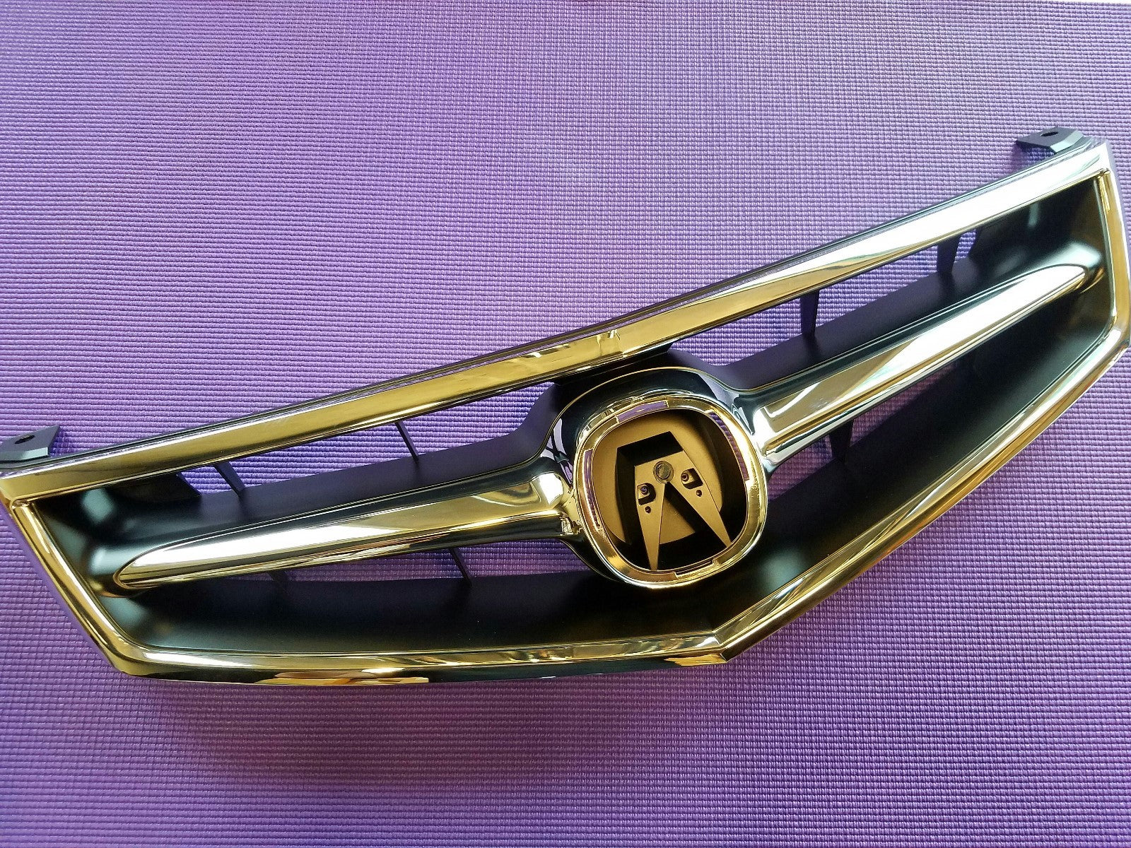 Fits 06 07 08 Acura TSX Grille w/ Chrome Molding 4x Pieces in one ( WHOLE PC )