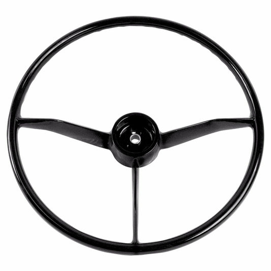 1957 1958 1959 Chevy Pickup PU Truck Steering Wheel - Black 