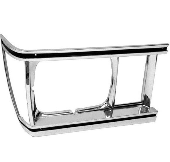 1981 El Camino Headlight Headlamp Door Trim Bezel Left Side Chrome Dynacorn