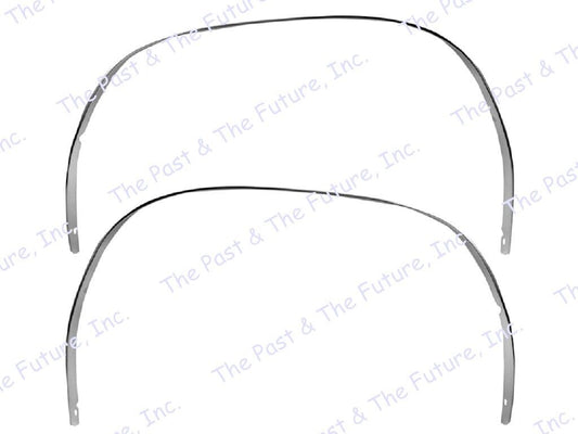 1969 69 Firebird Wheel Well Opening Molding - Front - Pair  FBMG69-1P