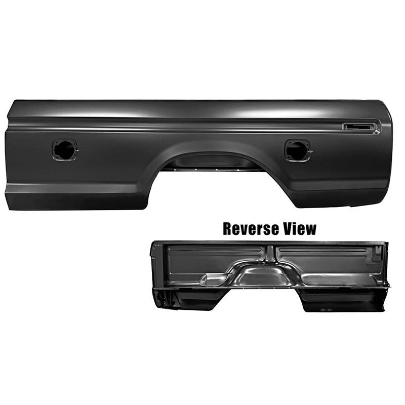 BEDSIDE ASSEMBLY LH 1973-79 FORD TRUCK 8FT W/DUAL FUEL INNER & OUTER PANEL