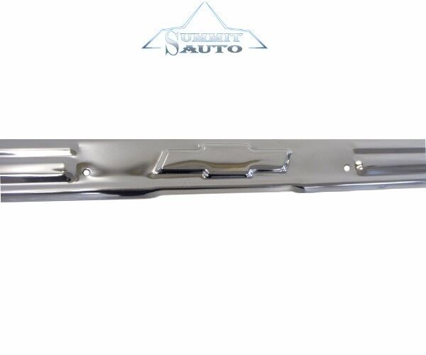 1967 68 69 70 71 72 Pickup Truck Door Sill Scuff Plates Stainless Pair w/Bow Tie