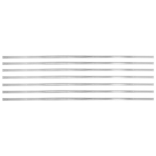 BEDSTRIP KIT 1954-*59 LONG BED CHEVROLET TRUCK 7PCS STAINLESS