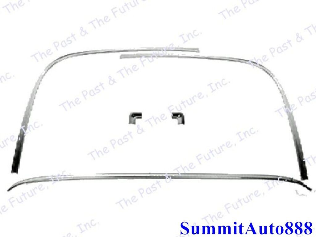 1970 71 72 73 74 Camaro Firebird Rear Window Moldings 5 Pieces Set Dynacorn