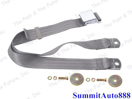 1947 - 1981 Universal 74" Seat Belt - Light Gray CASB4781-19