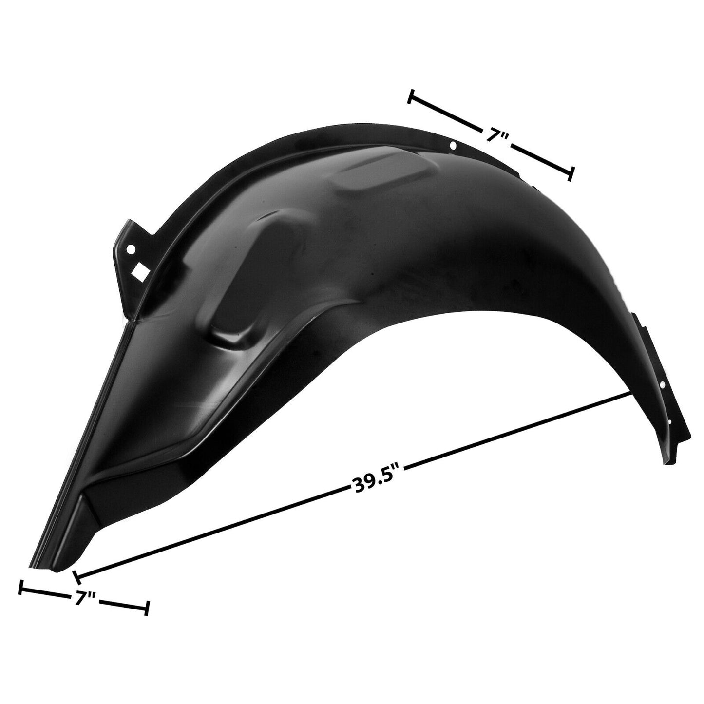 1981~1988 Chevy Monte Carlo Wheelhouse Inner Left Driver Side EDP Steel