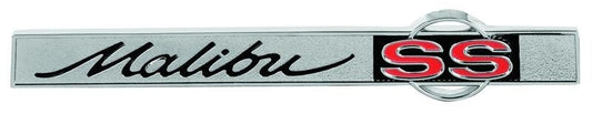 TRUNK LID EMBLEM MALIBU (SS)1965