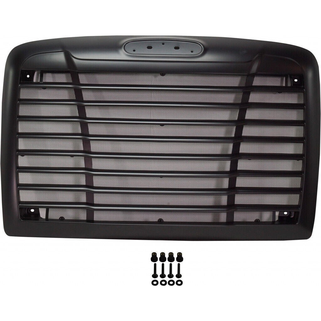 NEW Fits Freightliner Century 05-11 Front All Black Grill Grille w/ Bugscreen