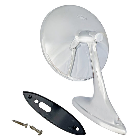 Outside Door Mirror w/Bow-Tie 1961~1962 Corvair Impala 1962 Nova