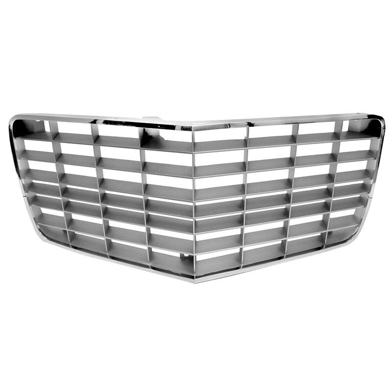 GRILLE STD ARGENT SILVER W/ZINC DIE CASTING TRIM 72-73 CHEVROLET CAMARO
